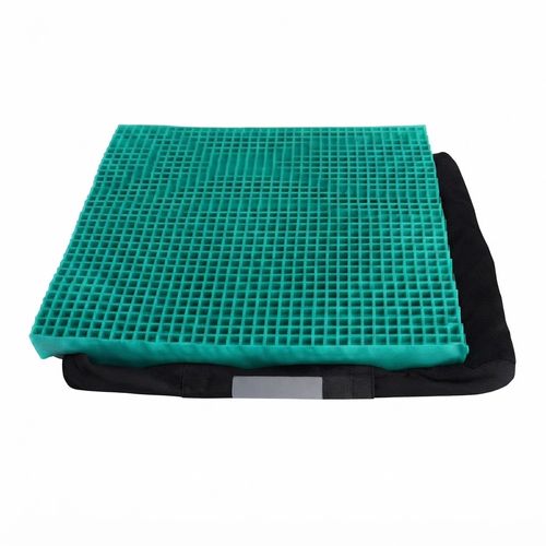 EquaGel Straight Comfort flat two-stage gel wheelchair cushion